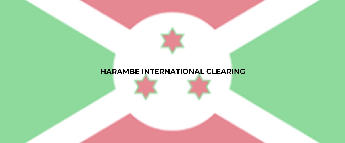 banner HARAMBE INTERNATIONAL CLEARING