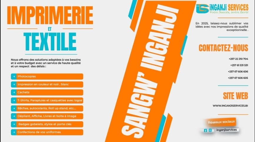 banner Imprimerie INGANJI SERVICES