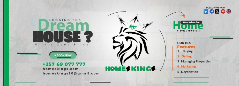 banner HOMES KINGS