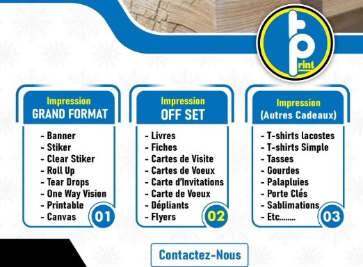 banner IMPRIMERIE TOP PRINT