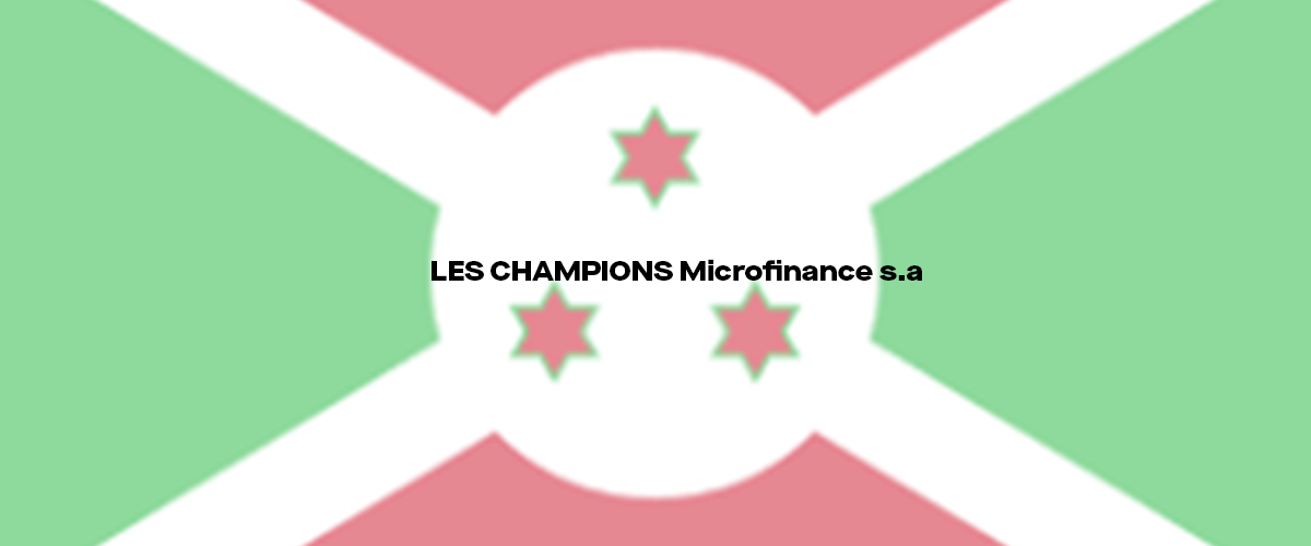 banner LES CHAMPIONS Microfinance s.a