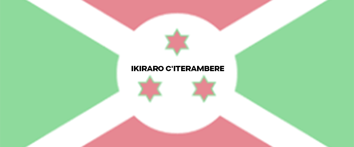 banner IKIRARO C'ITERAMBERE