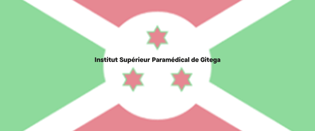 banner Institut Supérieur Paramédical de Gitega