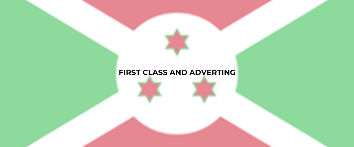 banner FIRST CLASS AND ADVERTING